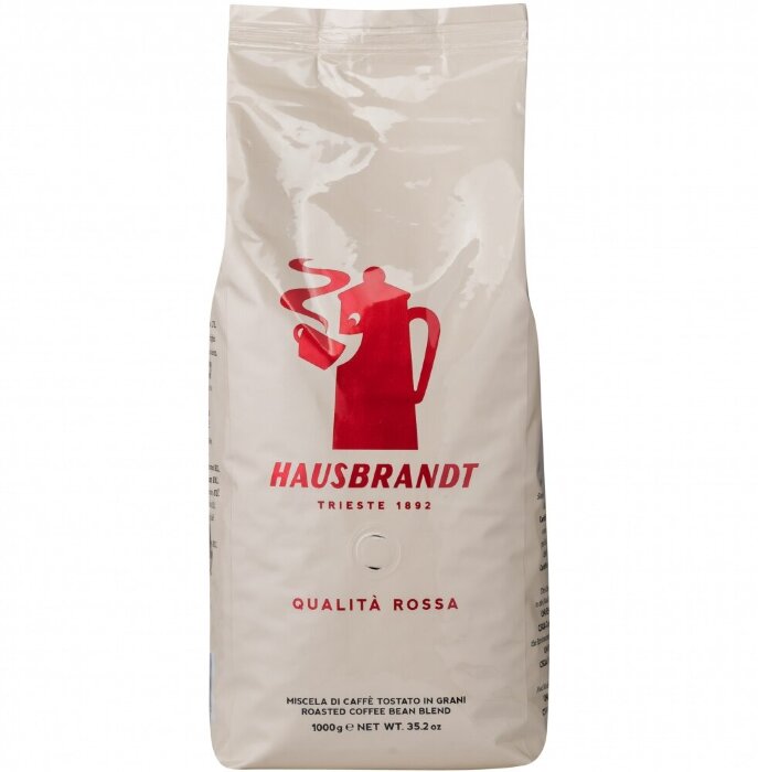 Кофе в зернах ХАУСБРАНДТ HAUSBRANDT QUALITA  ROSSA Куалита Росса 1кг