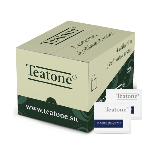 Чай в пакетиках ТИТОН TEATONE Черный Английский завтрак 1,8г* 300шт