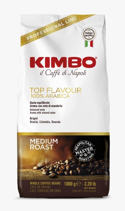 Кофе в зернах КИМБО KIMBO TOP FLAVOUR 100% Арабика 1кг