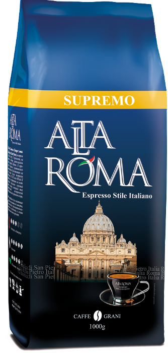 Кофе в зернах АЛЬТА РОМА ALTA ROMA SUPREMO 1кг
