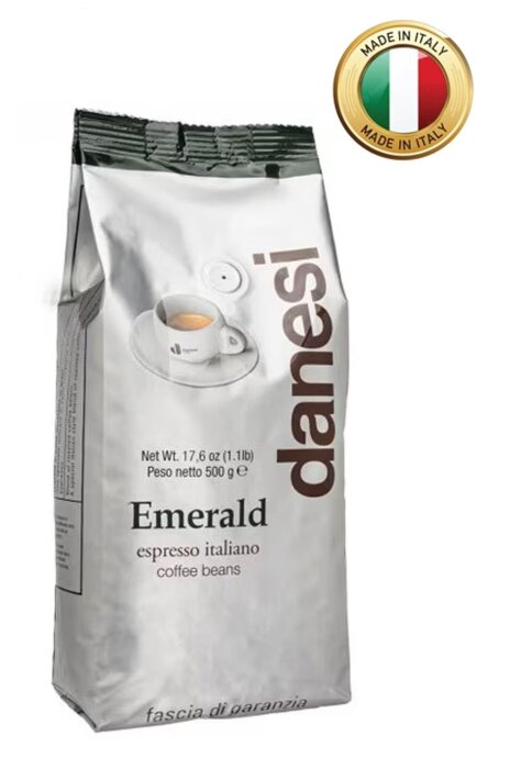 Кофе в зернах DANESI Данези Espresso Emerald 500г