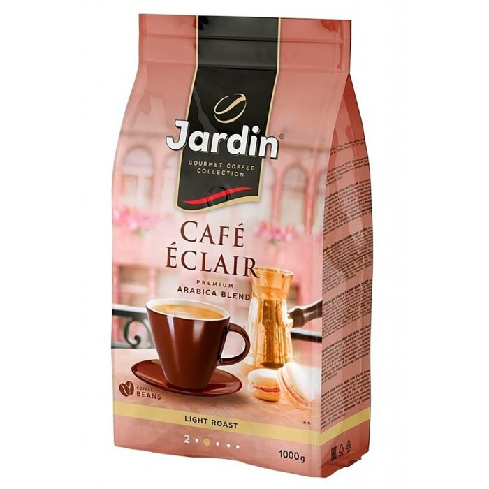 Кофе в зернах ЖАРДИН JARDIN Cafe Eclair Кафе Эклер 1кг