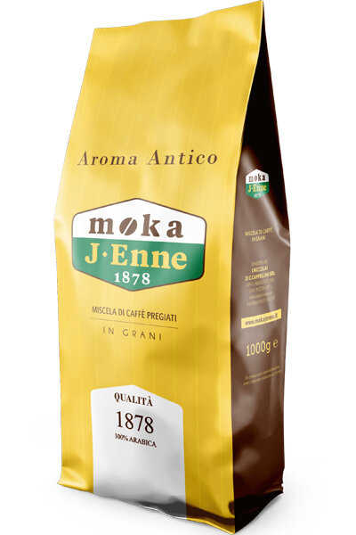 Кофе в зернах Moka J Enne Arabica 1878  1000 гр