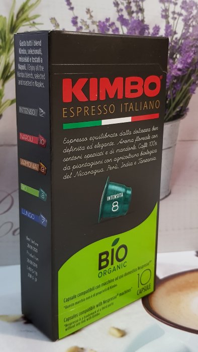 Кофе в капсулах Кимбо KIMBO BIO формат nespresso 10шт*5,7г