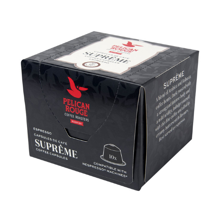 Кофе в капсулах PELICAN ROUGE SUPREME формат nespresso 10шт*5г